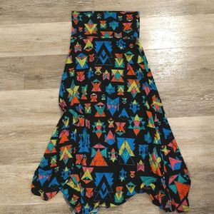 LuLaRoe Maxi skirt XS